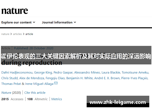 霍伊伦表现的三大关键因素解析及其对实际应用的深远影响